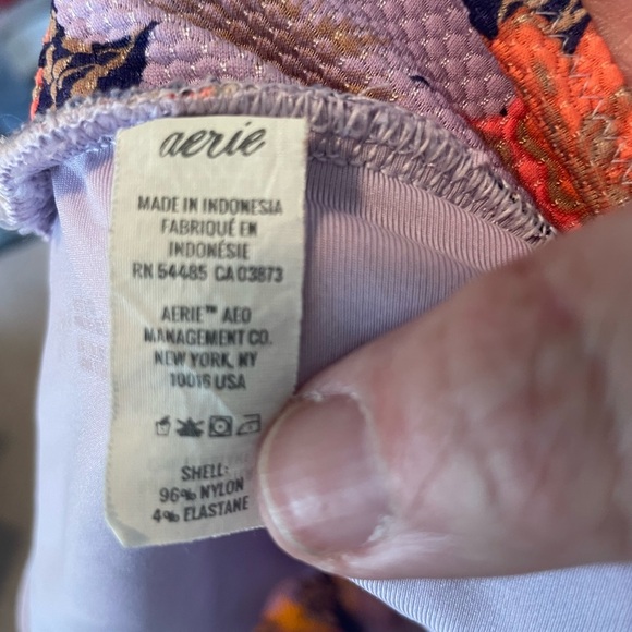 Aerie High Cut Cheeky Floral Women’s Bikini Bottoms - Picture 6 of 7